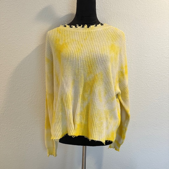 PINK Victoria's Secret Sweaters - Victoria Secret, Fate Distressed Sweater. L.NWT